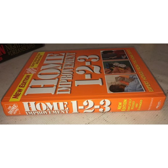 Home Improvement 1-2-3 Expert Advice from The Home Depot Hardcover book - Picture 2 of 12
